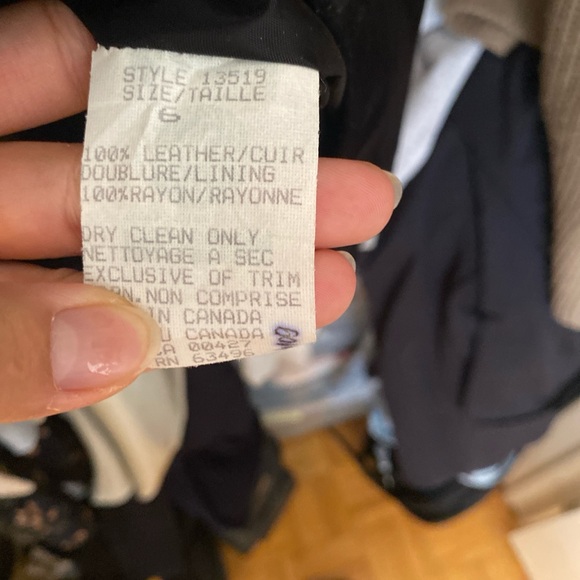 Vintage Genuine Leather Suede Mini Dress in Black - Picture 8 of 9